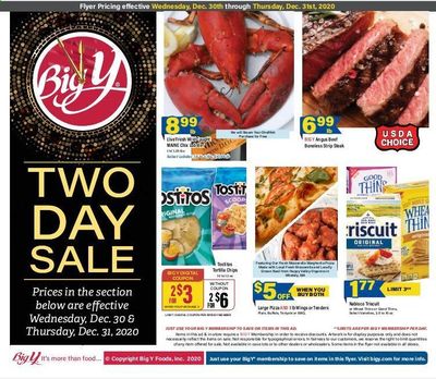 Big Y (CT, MA) Weekly Ad Flyer December 30 to December 31