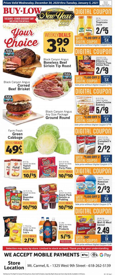 IGA Weekly Ad Flyer December 30 to January 5