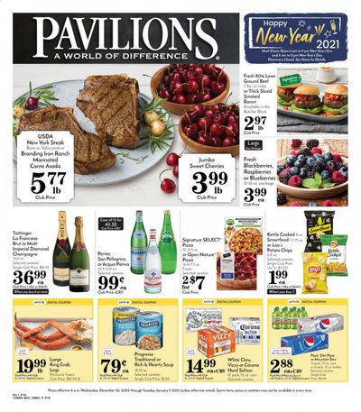 Pavilions (CA) Weekly Ad Flyer December 30 to January 5