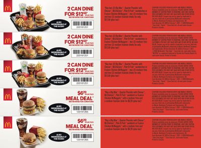 McDonald's Canada Coupons (AB) Valid until February 1