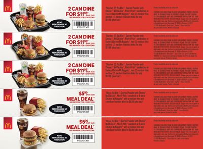 McDonald's Canada Coupons (SK) Valid until February 1