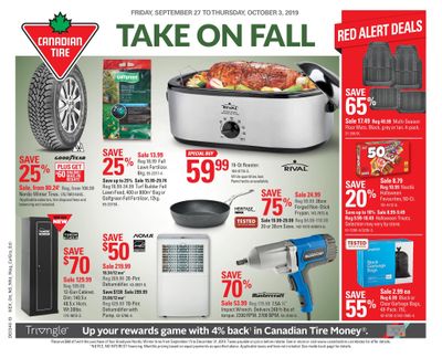 Canadian Tire (ON) Flyer September 27 to October 3
