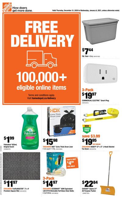 Home Depot (BC) Flyer December 31 to January 6