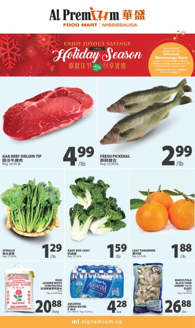 Al Premium Food Mart (Mississauga) Flyer December 31 to January 6