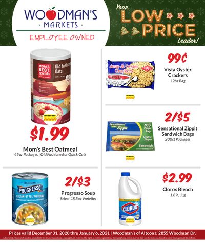 Woodman's Market (WI) New Year Weekly Ad Flyer December 31, 2020 to January 6, 2021