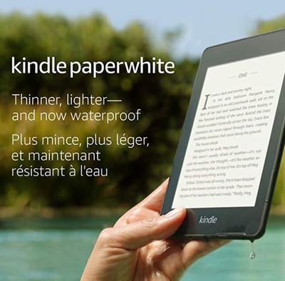 Kindle Paperwhite – Now Waterproof with 2x the Storage for $114.99 at Amazon Canada