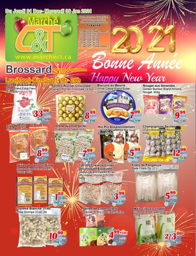 Marche C&T (Brossard) Flyer December 31 to January 6