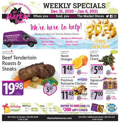 The Market Stores Flyer December 31 to January 6