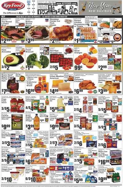 Key Food (NY) Weekly Ad Flyer January 1 to January 7