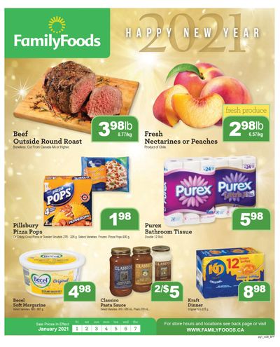 Family Foods Flyer January 1 to 7