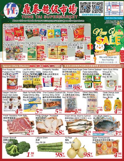 Tone Tai Supermarket Flyer January 1 to 7