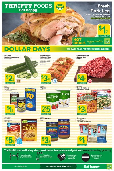 Thrifty Foods Flyer January 2 to 6