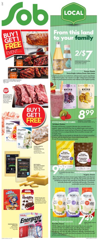 Sobeys (ON) Flyer January 2 to 6