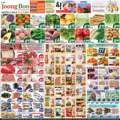 Joong Boo Market New Year Weekly Ad Flyer January 1 to January 8, 2021