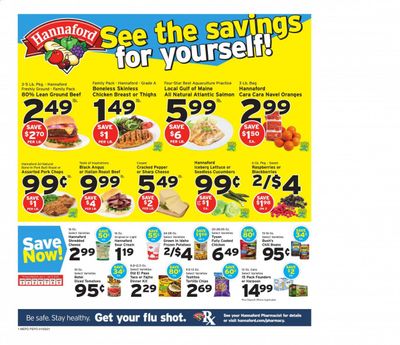 Hannaford (ME) Weekly Ad Flyer January 3 to January 9
