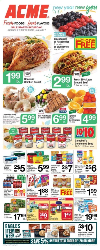ACME Weekly Ad Flyer January 2 to January 7 ACME Weekly Ad Flyer January 2 to January 7