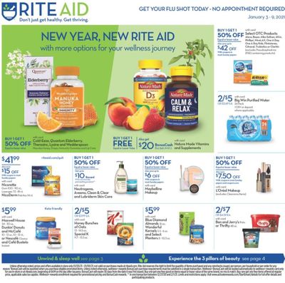 RITE AID Weekly Ad Flyer January 3 to January 9