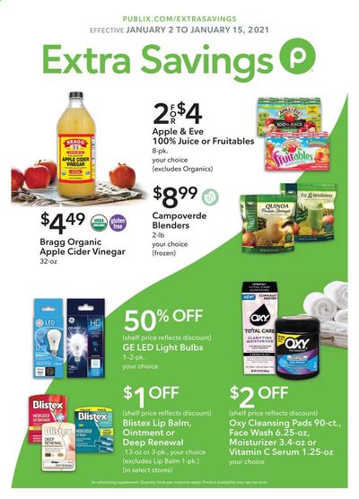 Publix (AL, FL, GA, NC, SC, TN) Weekly Ad Flyer January 2 to January 15