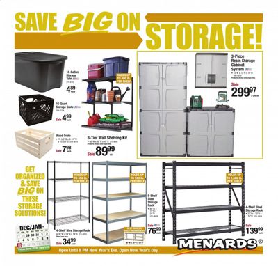 Menards Weekly Ad Flyer December 29 to January 10