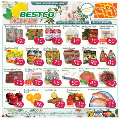 BestCo Food Mart (Etobicoke) Flyer January 10 to 16