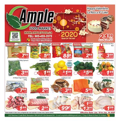 Ample Food Market Flyer January 10 to 16