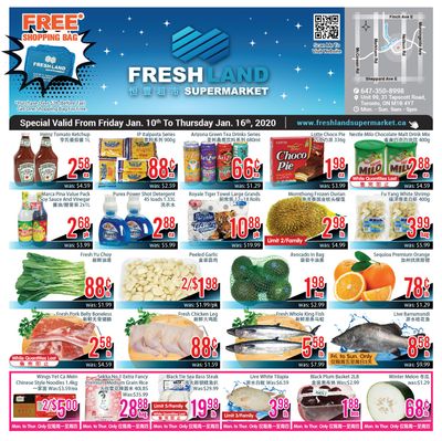 FreshLand Supermarket Flyer January 10 to 16