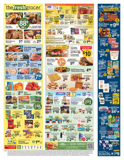The Fresh Grocer Weekly Ad Flyer January 3 to January 9, 2021