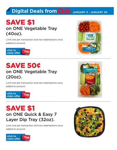Cub Foods Weekly Ad Flyer January 3 to January 30