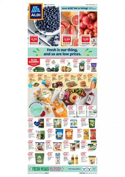 ALDI Weekly Ad Flyer January 3 to January 9