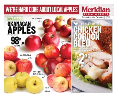 Meridian Farm Market Flyer September 26 to October 2