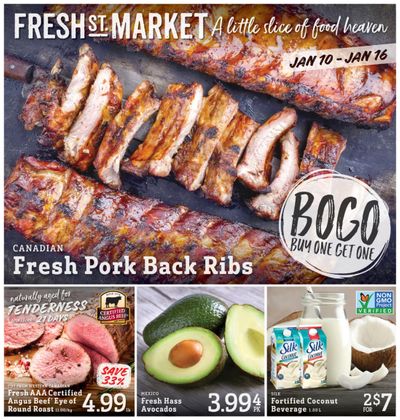 Fresh St. Market Flyer January 10 to 16