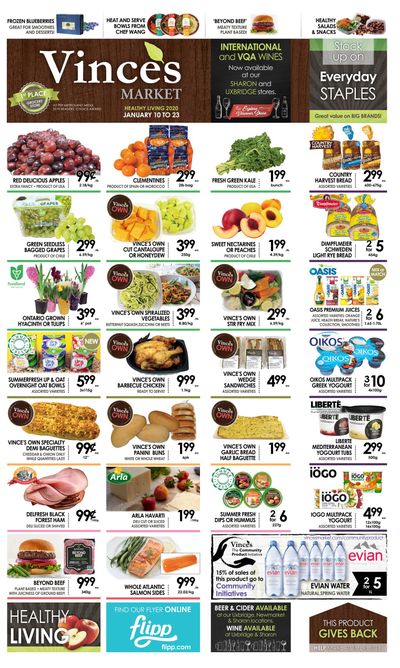 Vince's Market Flyer January 10 to 23