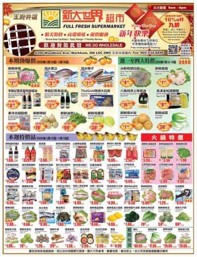 Full Fresh Supermarket Flyer January 10 to 16