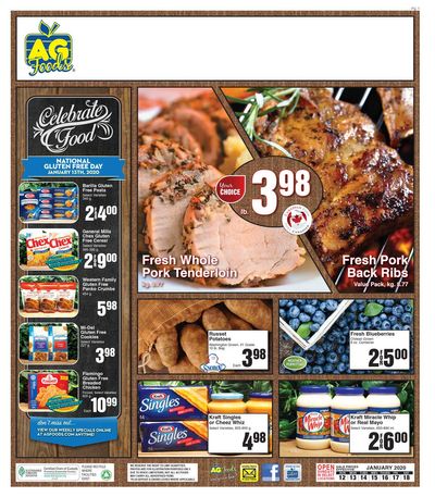 AG Foods Flyer January 12 to 18