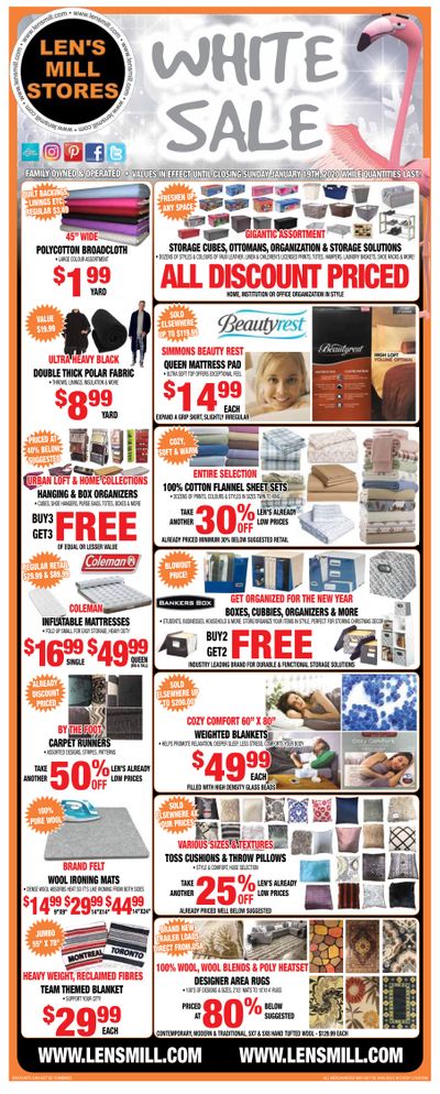 Len's Mill Stores Flyer January 13 to 19