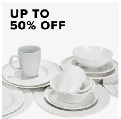 Hudson’s Bay Canada Deals: Save up to 50% off Dinnerware + More Deals