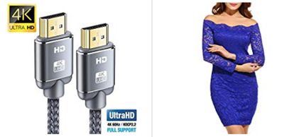 Amazon Canada Deals: Save 21% on Dreamsea High Speed HDMI Cable + up to 30% on ACEVOG Lace Dresses