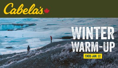 Cabela’s Canada Winter Warm-Up Sale: Save up to 50% off Outerwear & Accessories + More Offers