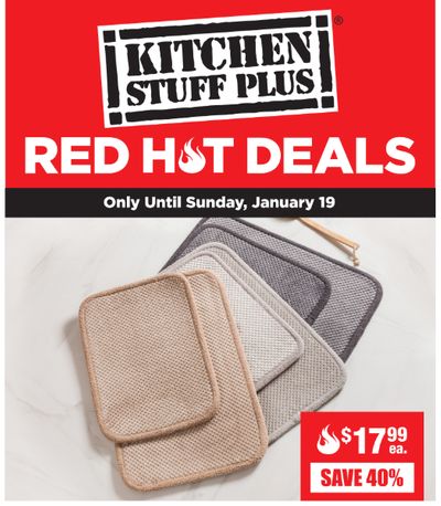 Kitchen Stuff Plus Canada Red Hot Sale: Save 50% on Toby Shoe Cabinet + More Deals
