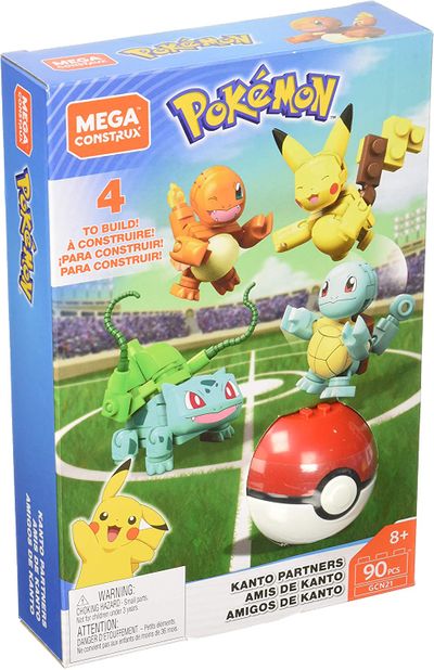 Mega Construx Pokémon Kanto Partners On Sale for $ 10.00 at Amazon Canada