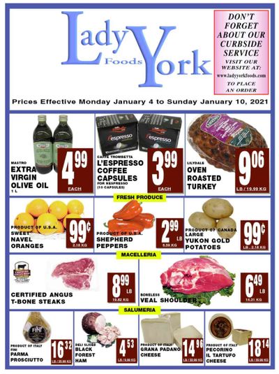 Lady York Foods Flyer January 4 to 10