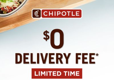 For a Limited Time Receive a $0 Delivery Fee When You Add Chipotle's New Cilantro-Lime Cauliflower Rice to Your Order
