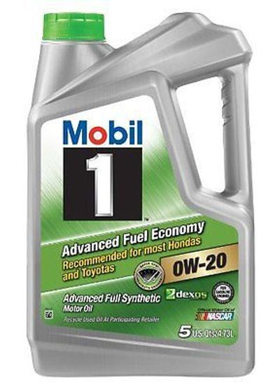 Mobil 1™ Advanced Fuel Economy 0W-20 4.73L - Case On Sale for $80.91 at Walmart Canada