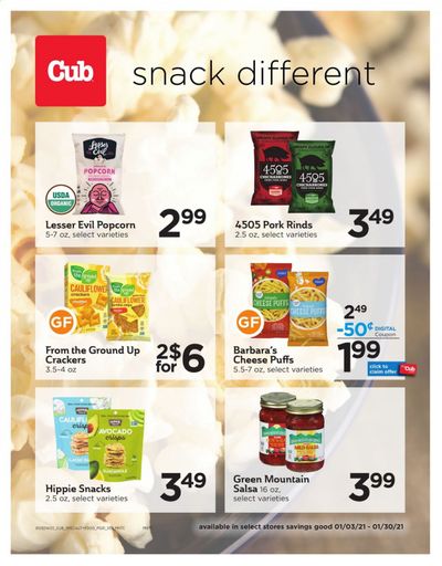 Cub Foods Weekly Ad Flyer January 3 to January 30