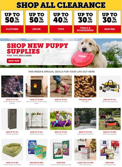 Tractor Supply Co. Weekly Ad Flyer January 4 to January 11