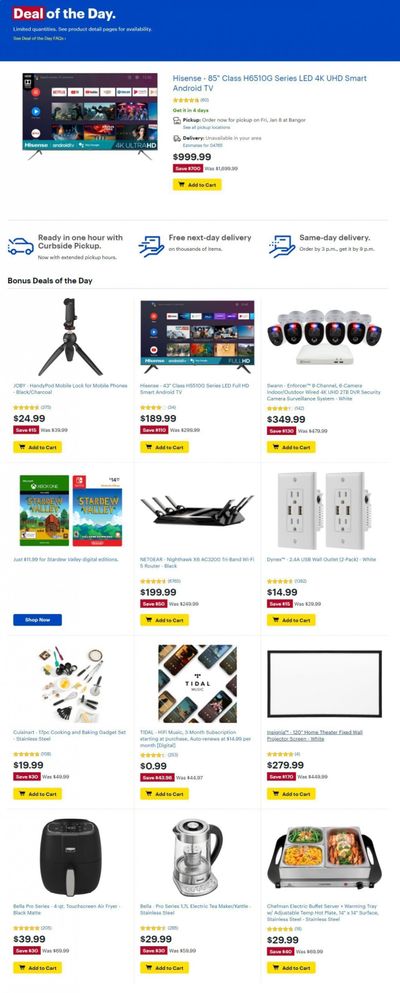 Best Buy Weekly Ad Flyer January 4 to January 4