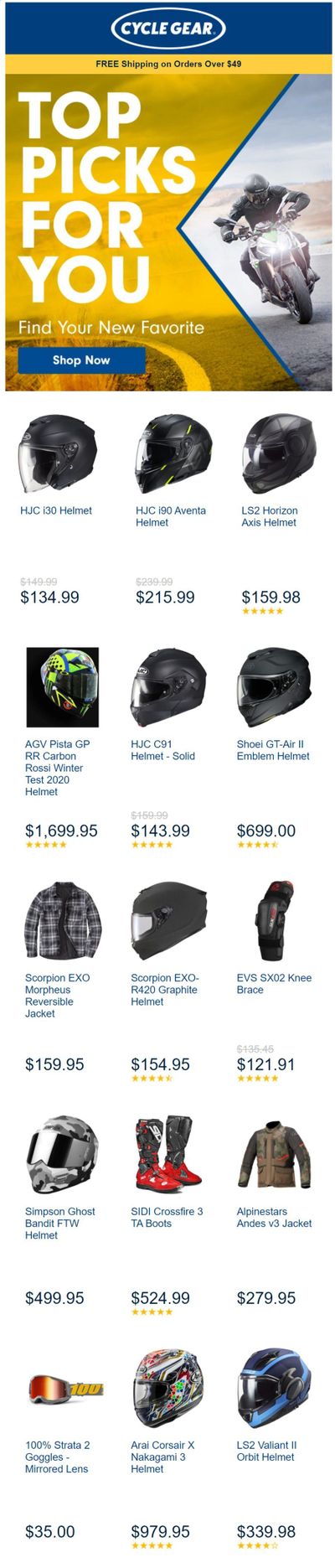 Cycle Gear Weekly Ad Flyer January 5 to January 12