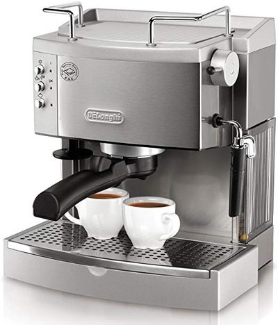 De'Longhi EC702 15 bar Stainless Steel Espresso And Cappuccino Machine On Sale for $199.98 at Walmart Canada