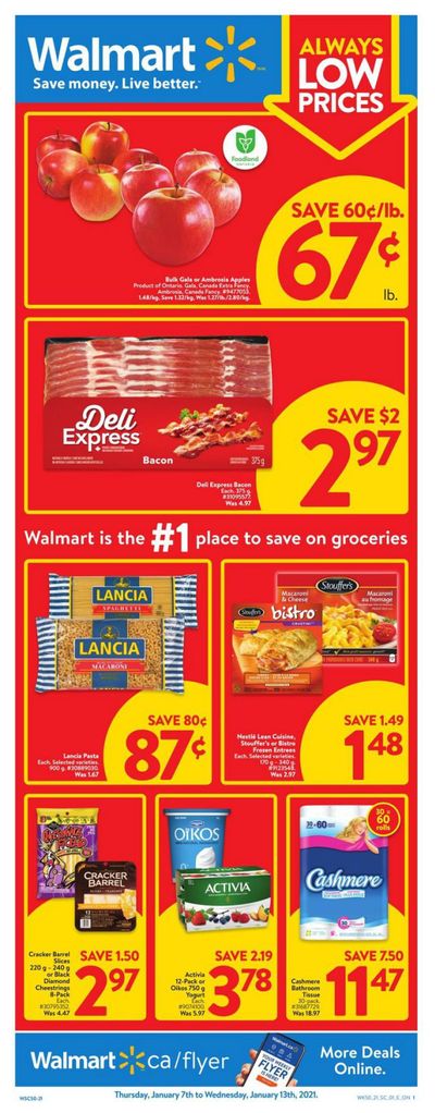 Walmart (ON) Flyer January 7 to 13