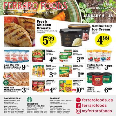Ferraro Foods Flyer January 5 to 18